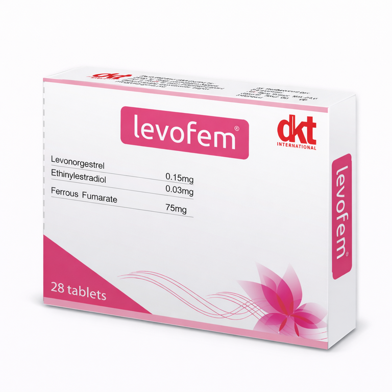 Levofem Daily Contraceptive Tablets (Levonorgestrel + Ethinylestradiol + Iron) x 28 Tablets